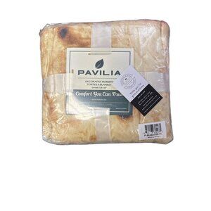 Tortilla Blanket Round Soft Throw By Pavilia